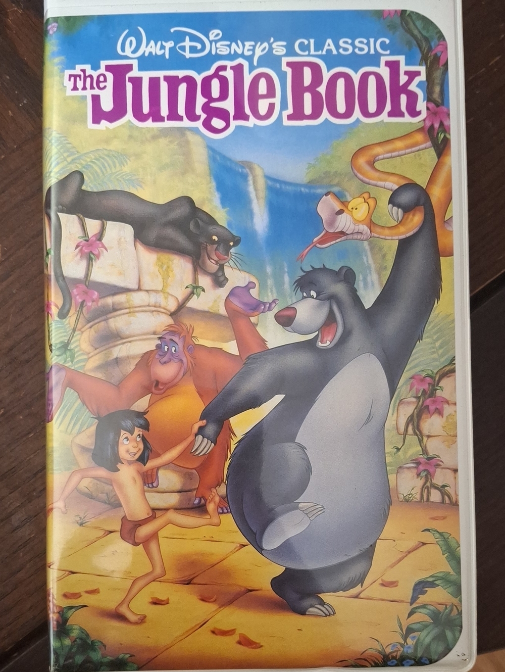Walt Disney The Jungle Book Kids VHS- Colorful Adventure Black Diamond